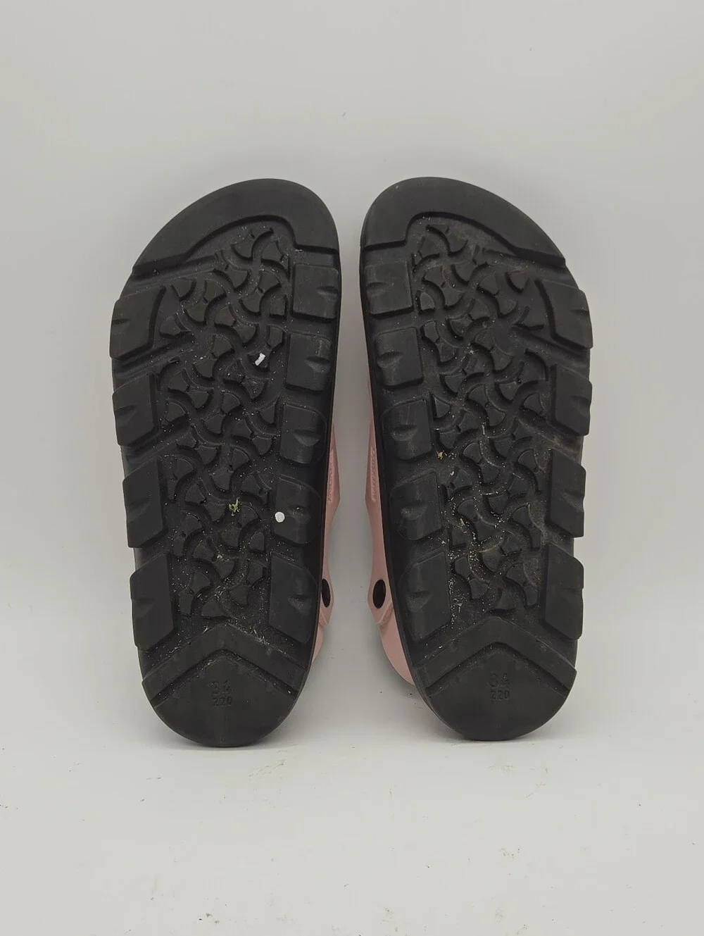Birkenstock Mogami Kids Waterproof Sandals Pink Black Size 34 3 - 3.5